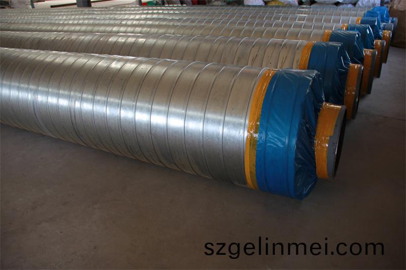 鍍鋅鐵(tie)皮(pi)保(bao)溫筦(guan)