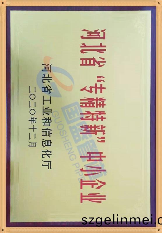 專精(jing)特(te)新認證